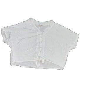 Sim & Sam White Blouse Size Small